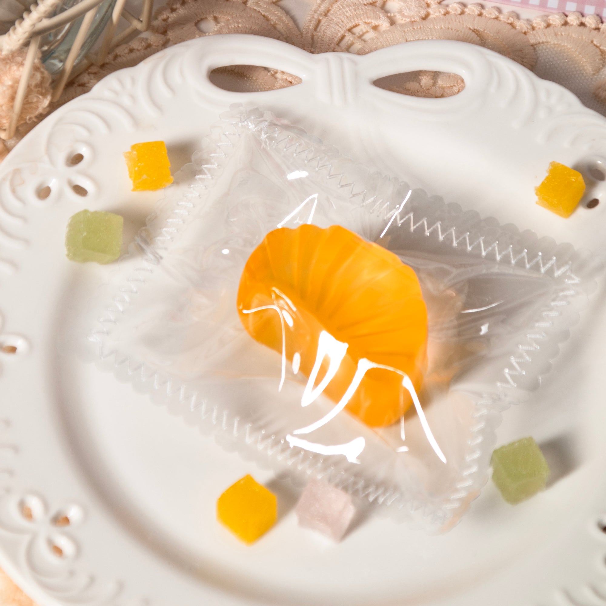 Crystal Orange Squishy