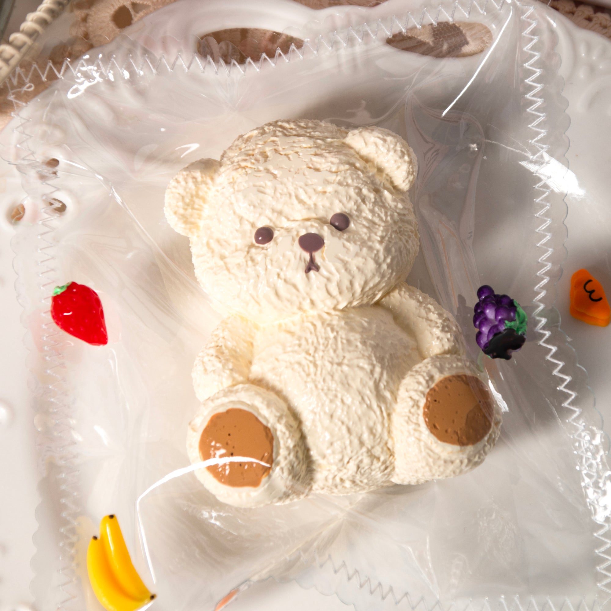 Cute Seated Teddy Squishy Bear