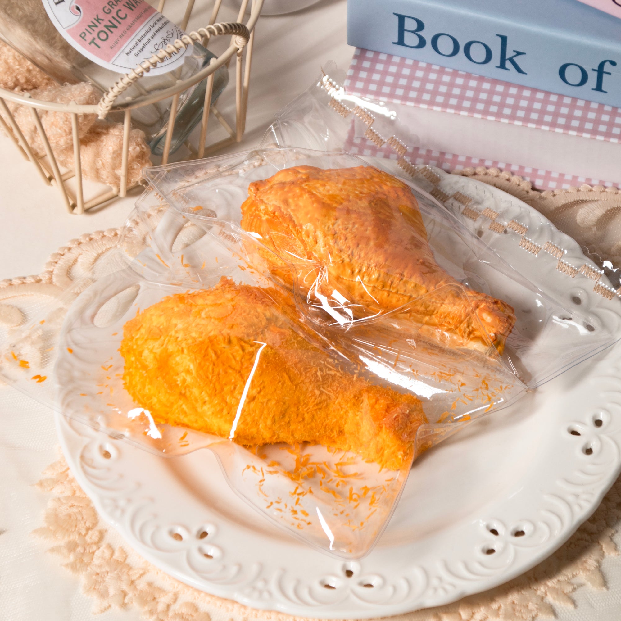 Fried Chicken Leg Food Squishies