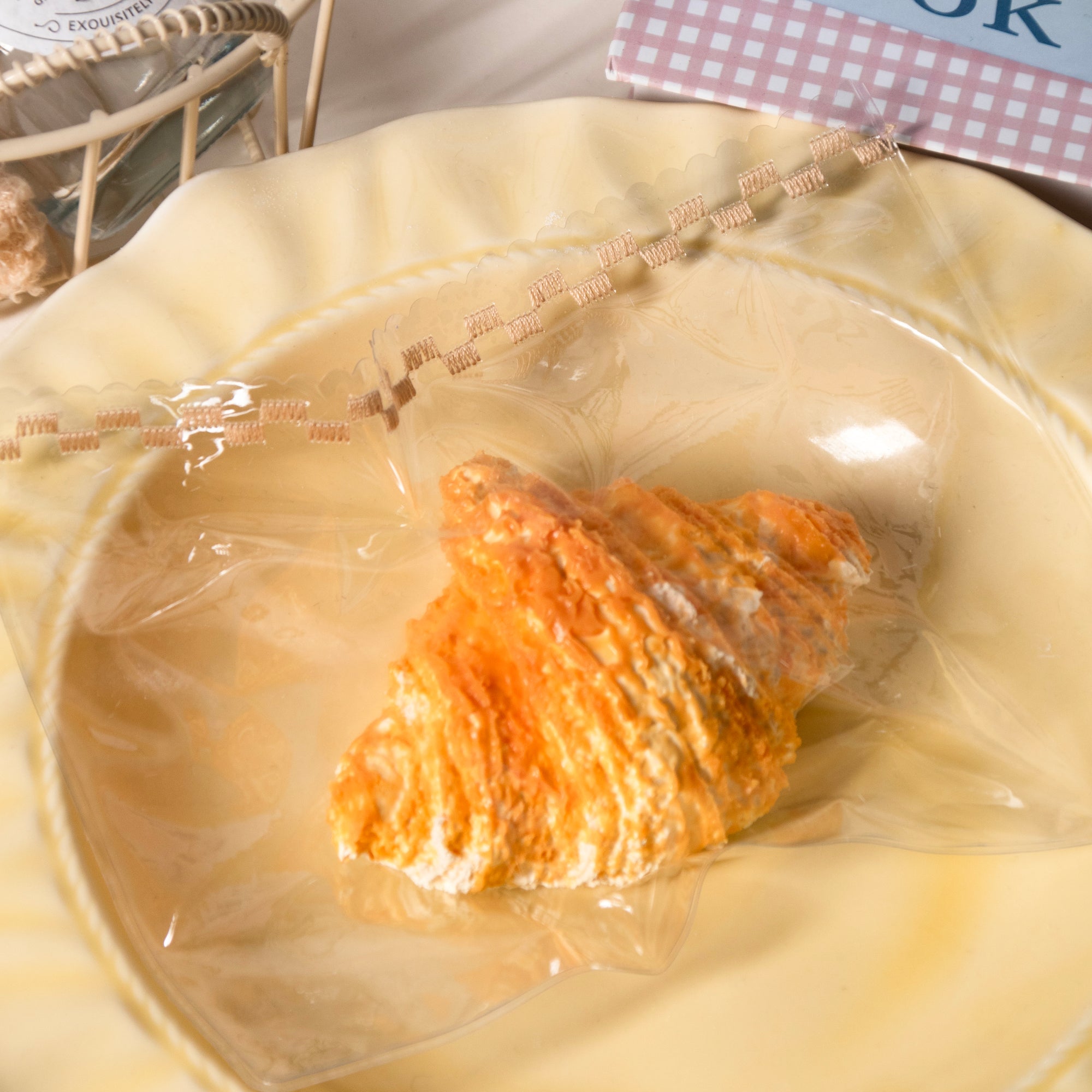 Plain Croissant Food Squishies